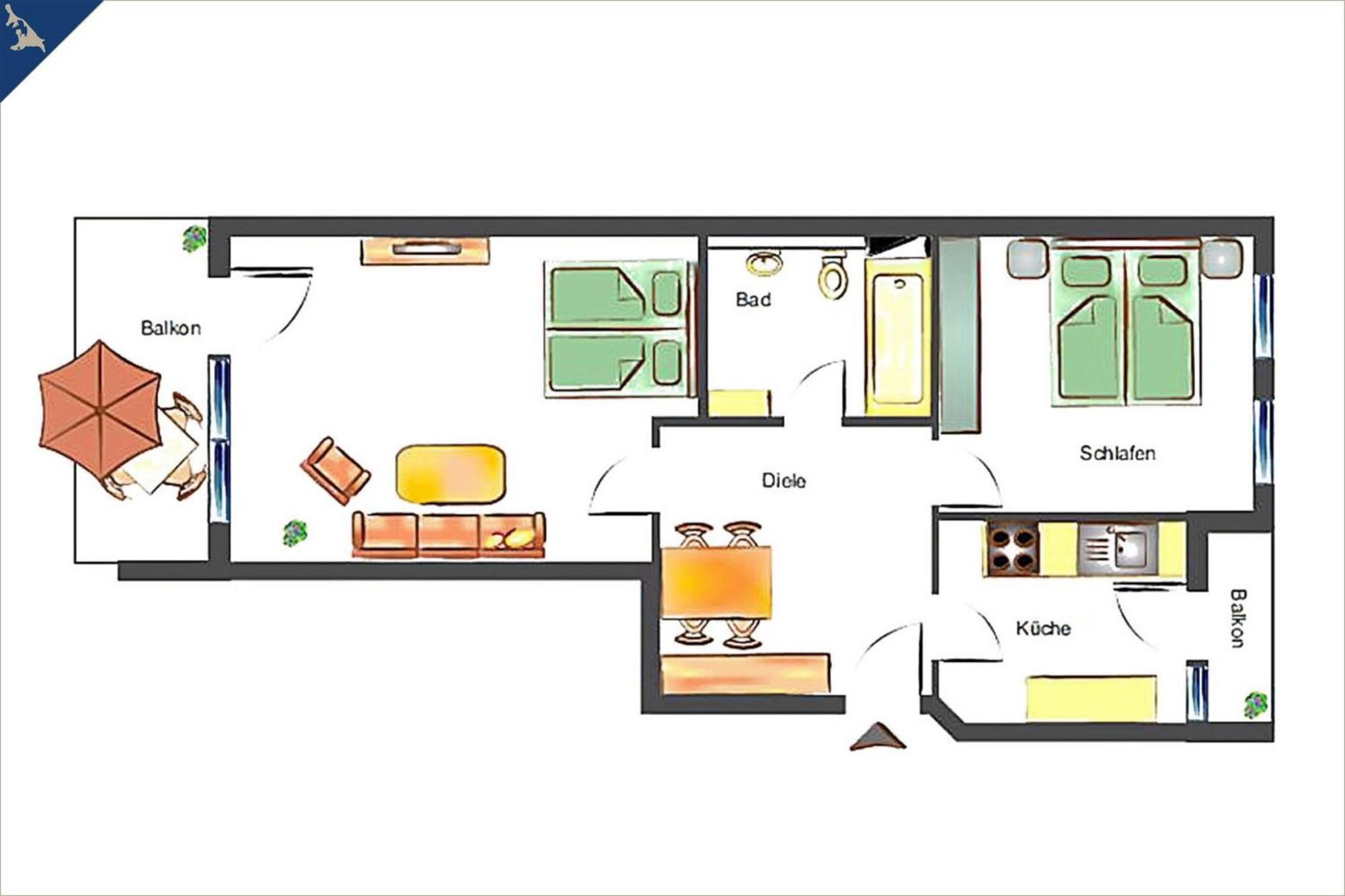 Apartment Seemoewe Heringsdorf  Luaran gambar